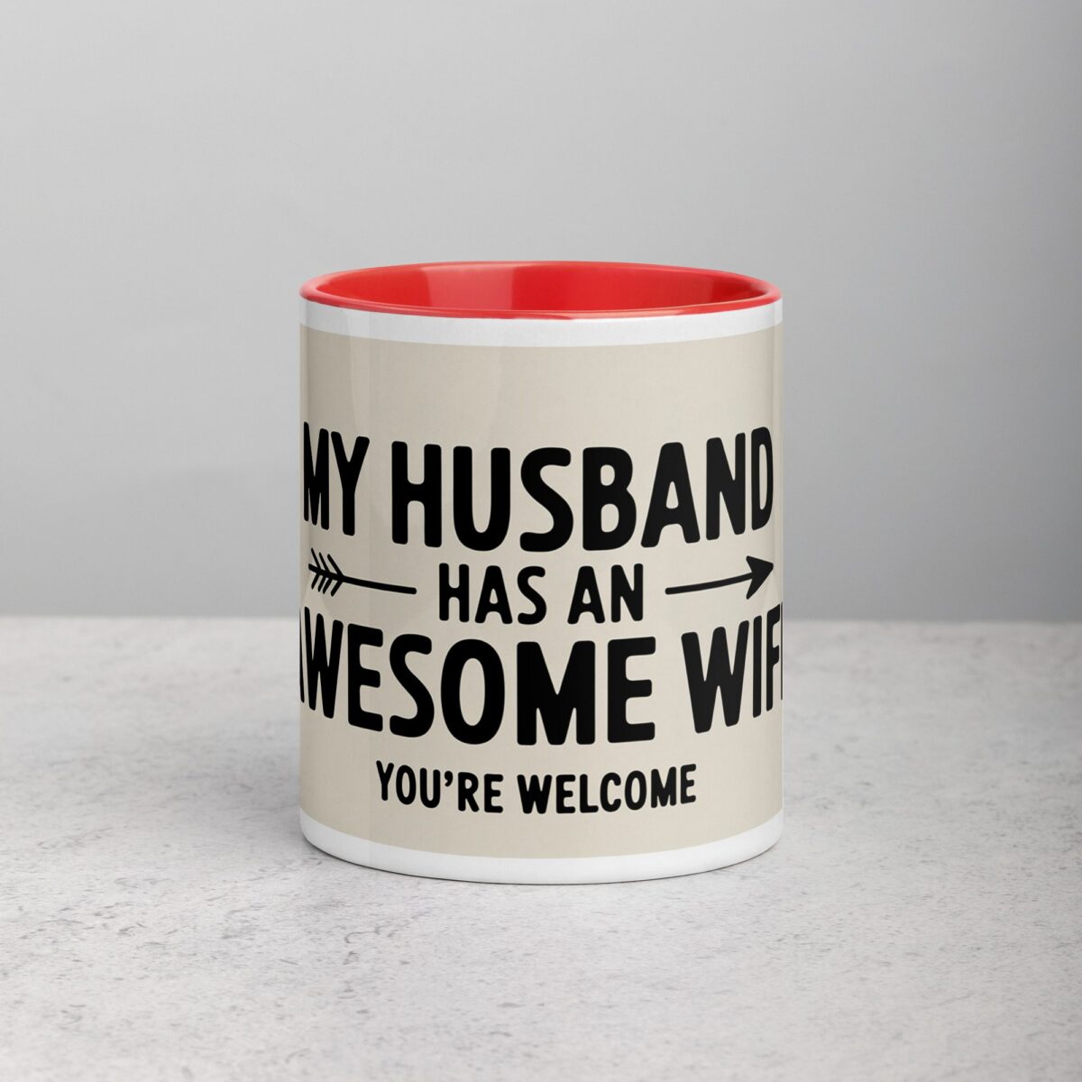My Husband Has an Awesome Wife Mug - Image 7