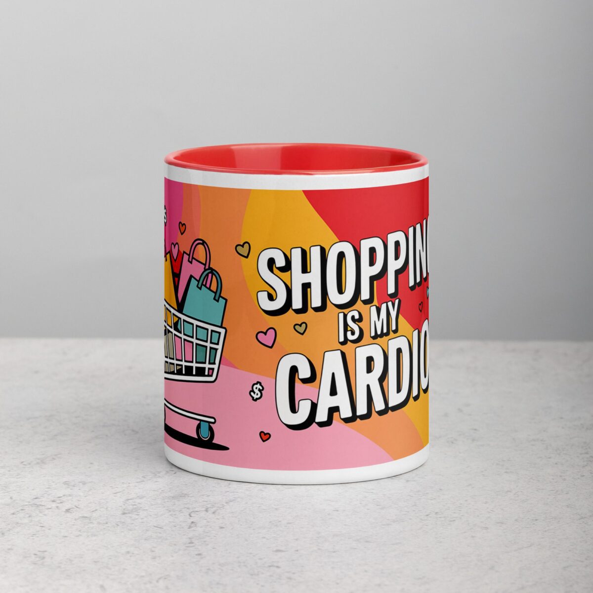 Shopping Is My Cardio Wife Coffee Mug - Image 7
