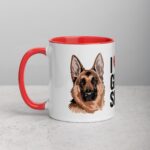 I ❤️ My German Shepherd Coffee Mug & Tea Cup - Image 8