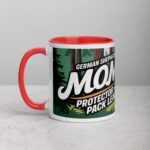 German Shepherd Mom: Protector and Pack Leader Mug - Image 8