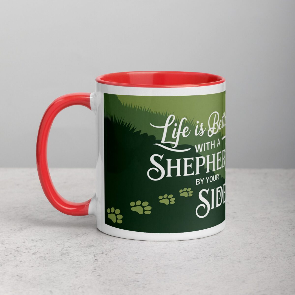 Life Is Better with a Shepherd by Your Side Coffee Mug - Image 8