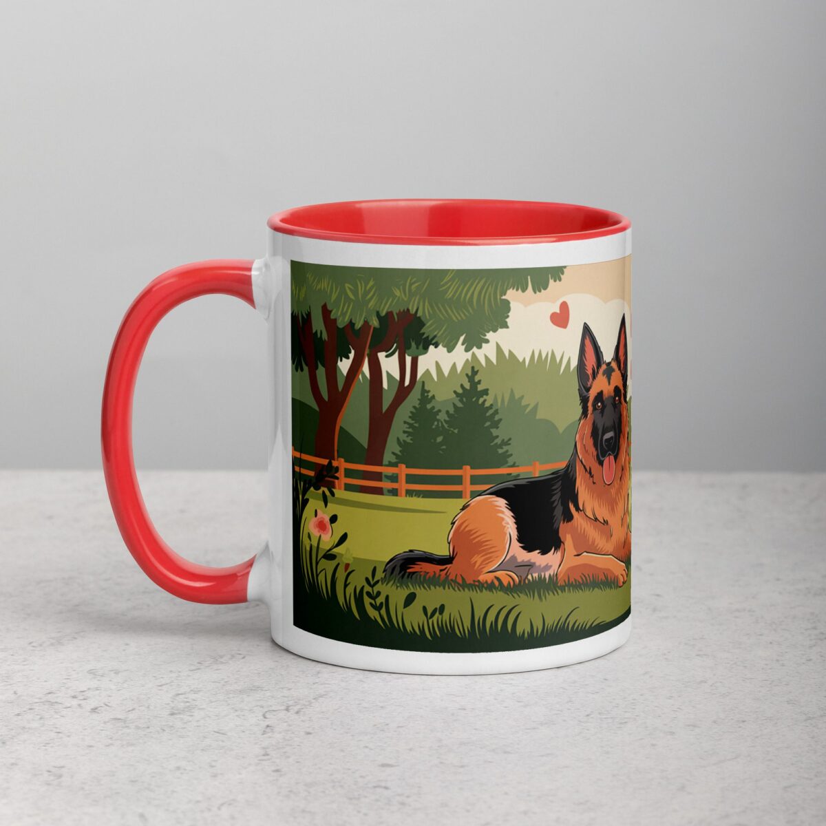 Happiness Is a Loyal German Shepherd Coffee Mug - Image 8