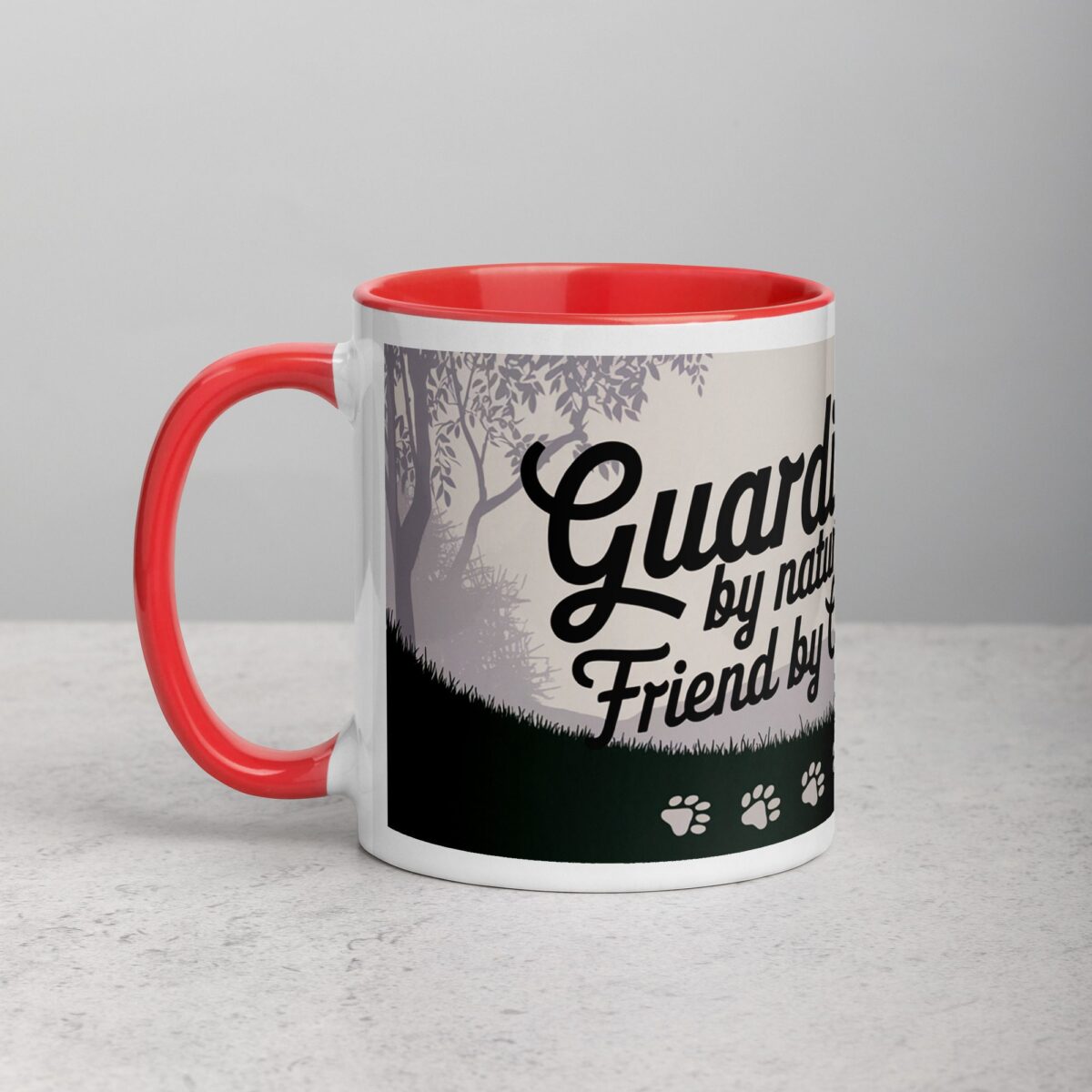 Guardian by Nature, Friend by Choice Coffee Mug - Image 8