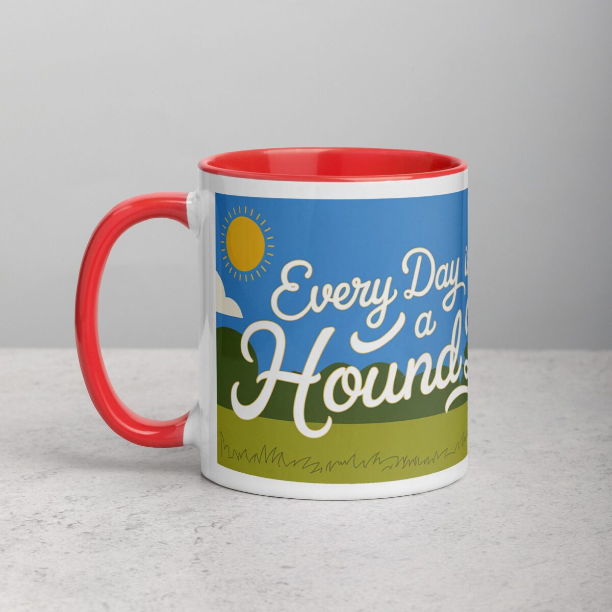 Every Day Is a Hound Day Coffee Mug & Tea Cup - Image 8