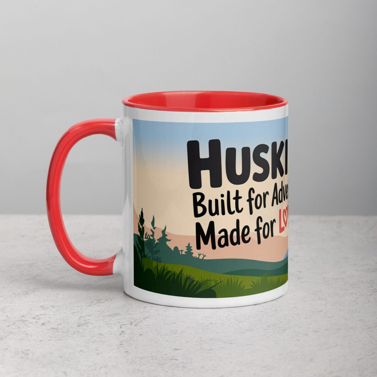 Huskies: Built for Adventure, Made for Love Mug - Image 8