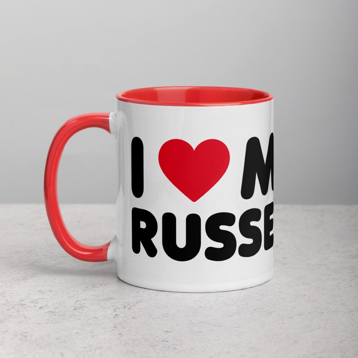 I ❤️ My Jack Russell Coffee Mug & Tea Cup - Image 8