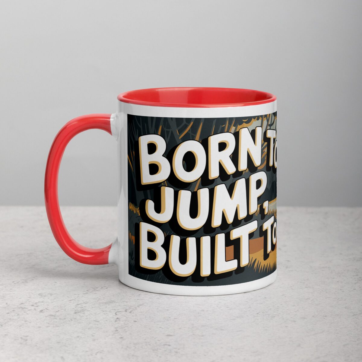 Born to Jump, Built to Love Jack Russell Mug - Image 8
