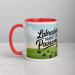 Labradors Make Life Pawsome Coffee Mug - Image 8
