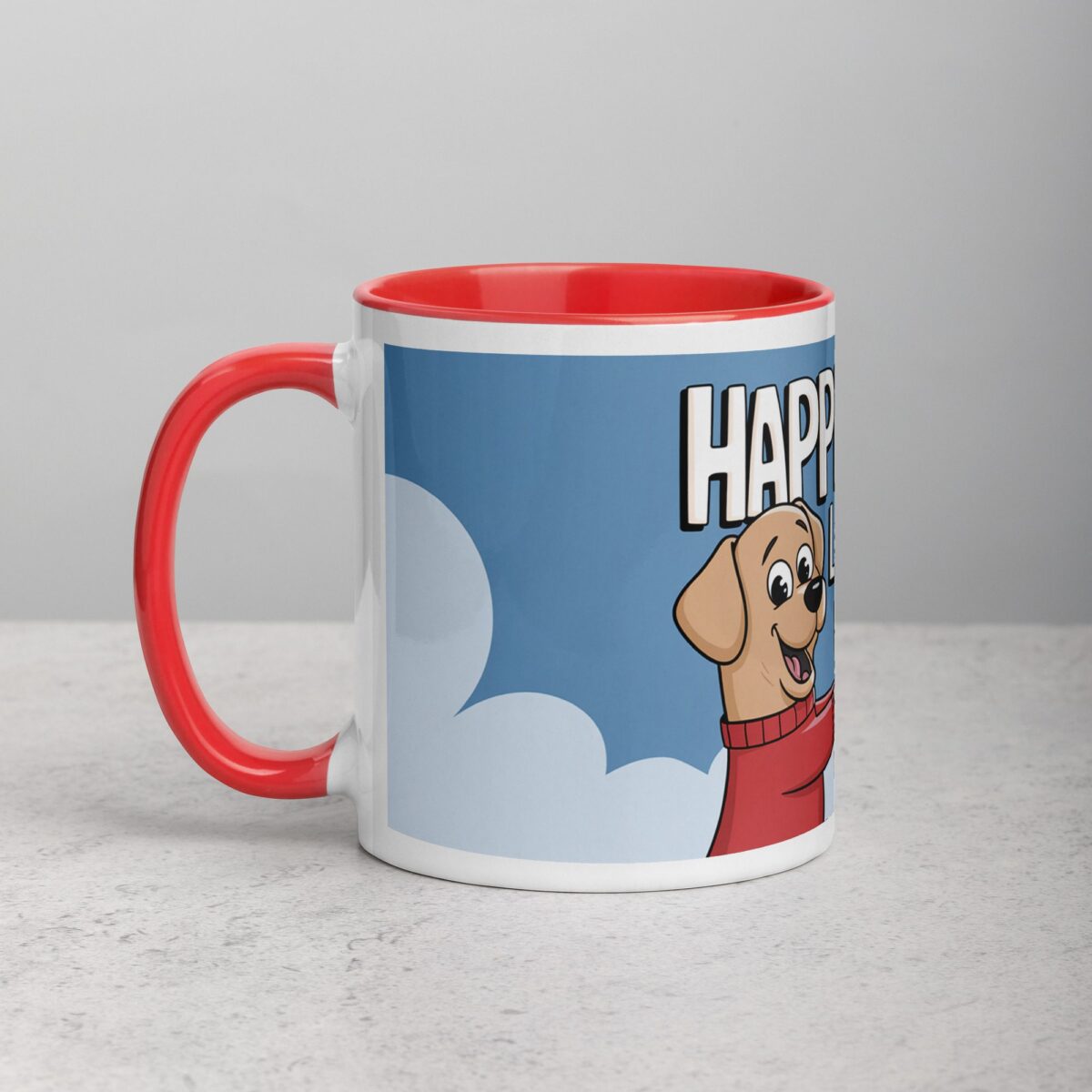 Happiness Is a Labrador Hug Coffee Mug - Image 8