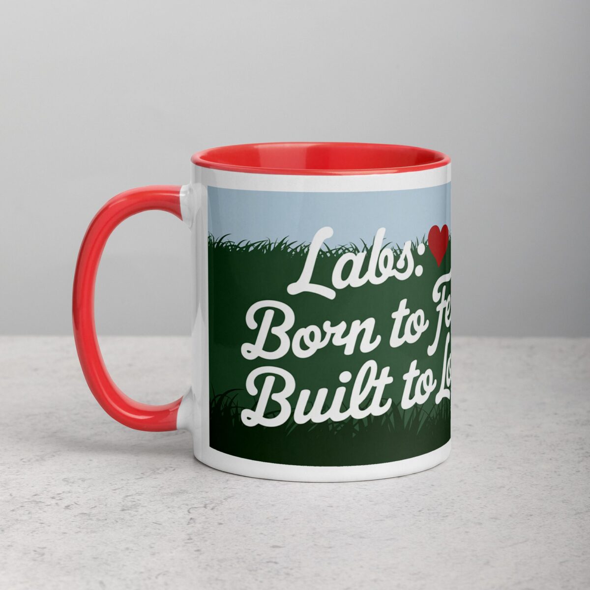 Labs: Born to Fetch, Built to Love Coffee Mug - Image 8