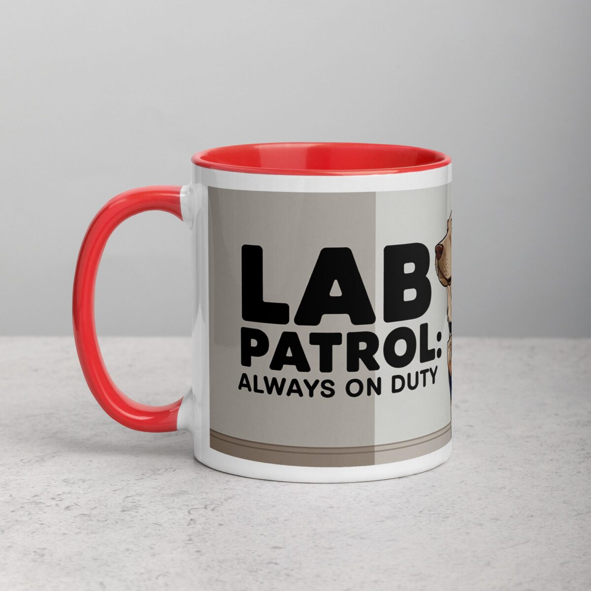 Lab Patrol: Always on Duty Coffee Mug - Image 8