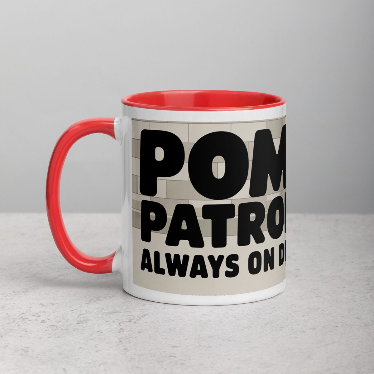 Pom Patrol: Always on Duty Coffee Mug - Image 8