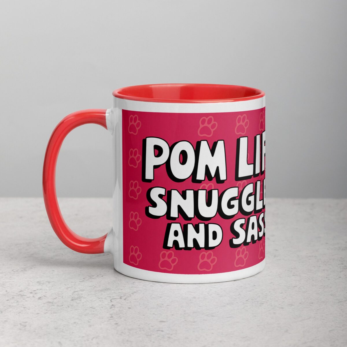 Pom Life: Snuggles and Sass Coffee Mug - Image 8