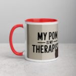 My Pom Is My Therapist Coffee Mug - Image 8