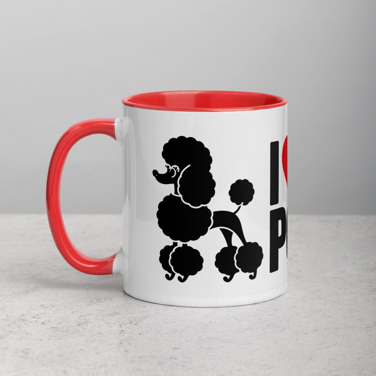 I ❤️ My Poodle Coffee Mug & Tea Cup - Image 8