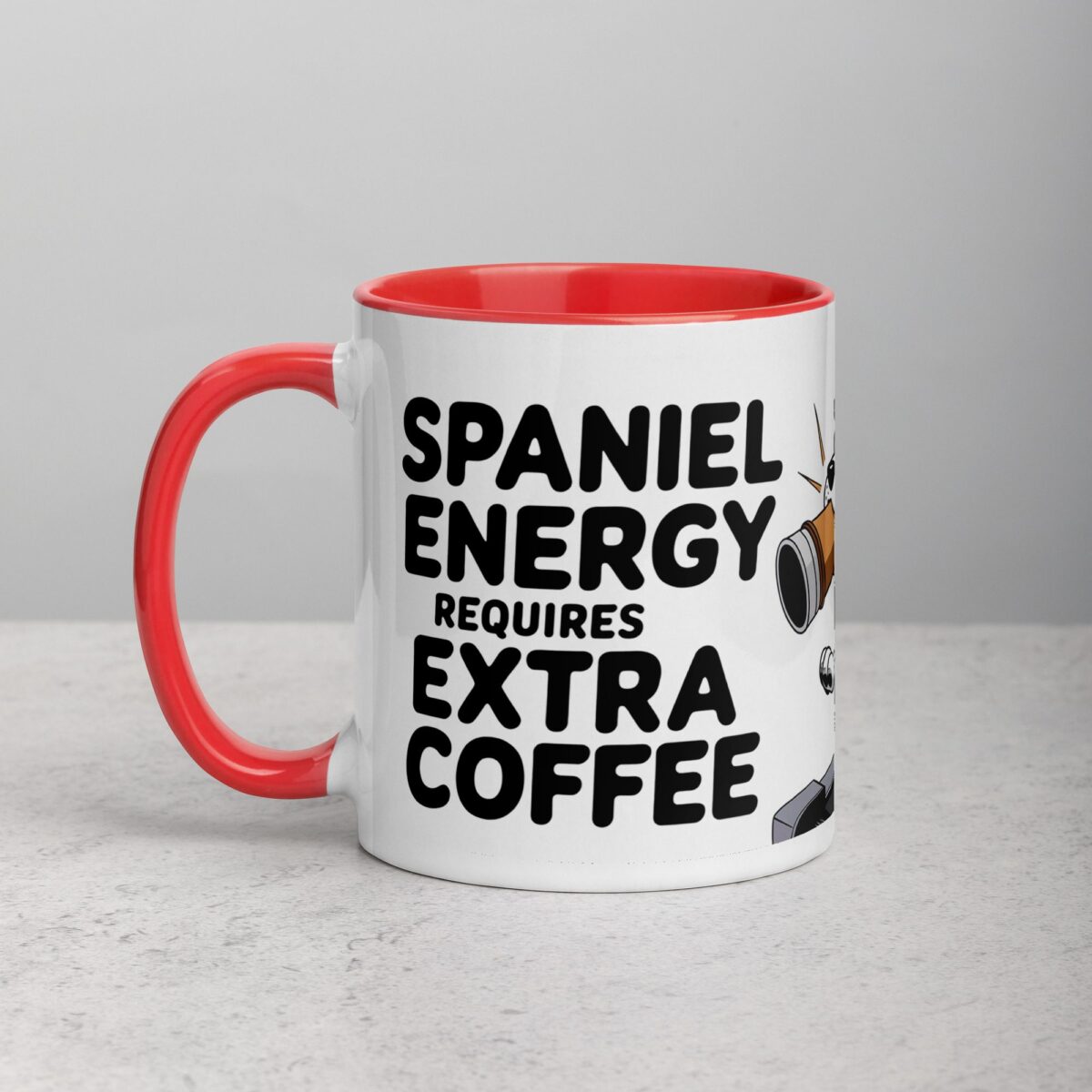 Spaniel Energy Requires Extra Coffee Mug - Image 8