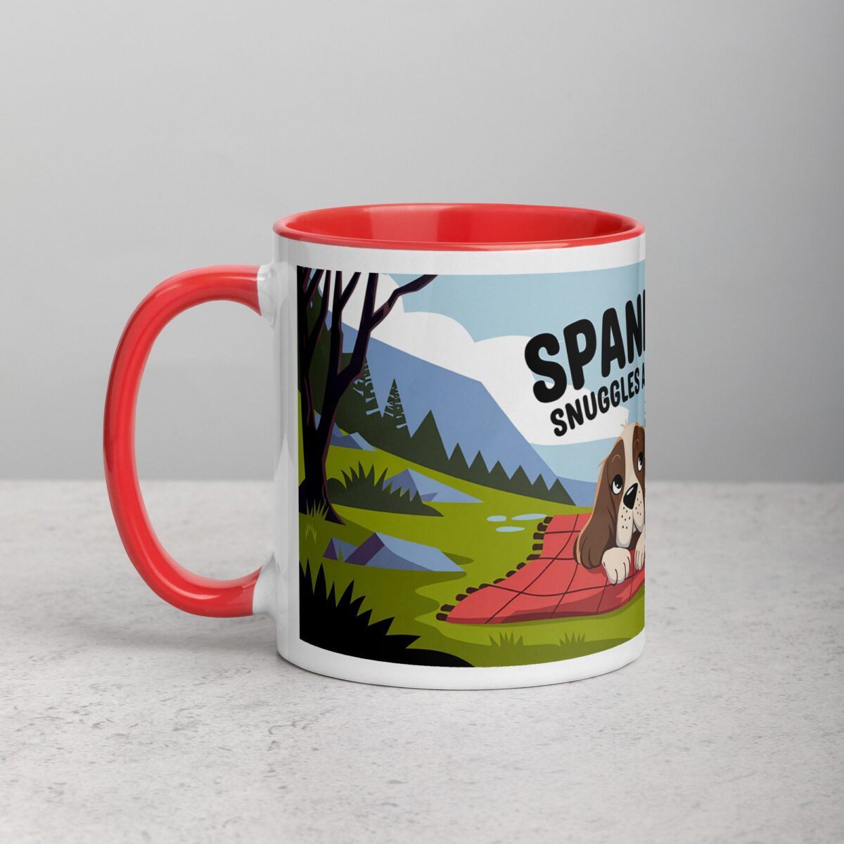 Spaniel Life: Snuggles and Adventures Coffee Mug - Image 8