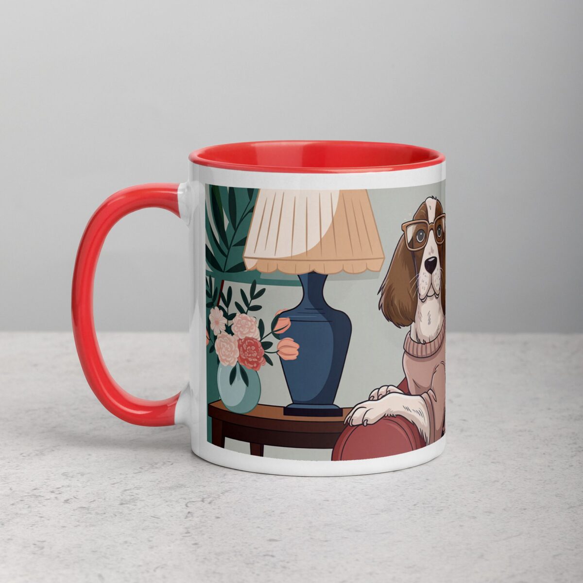 My Spaniel Is My Therapist Coffee Mug - Image 8