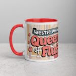 Westie Mom: Queen of Fluff Coffee Mug - Image 8