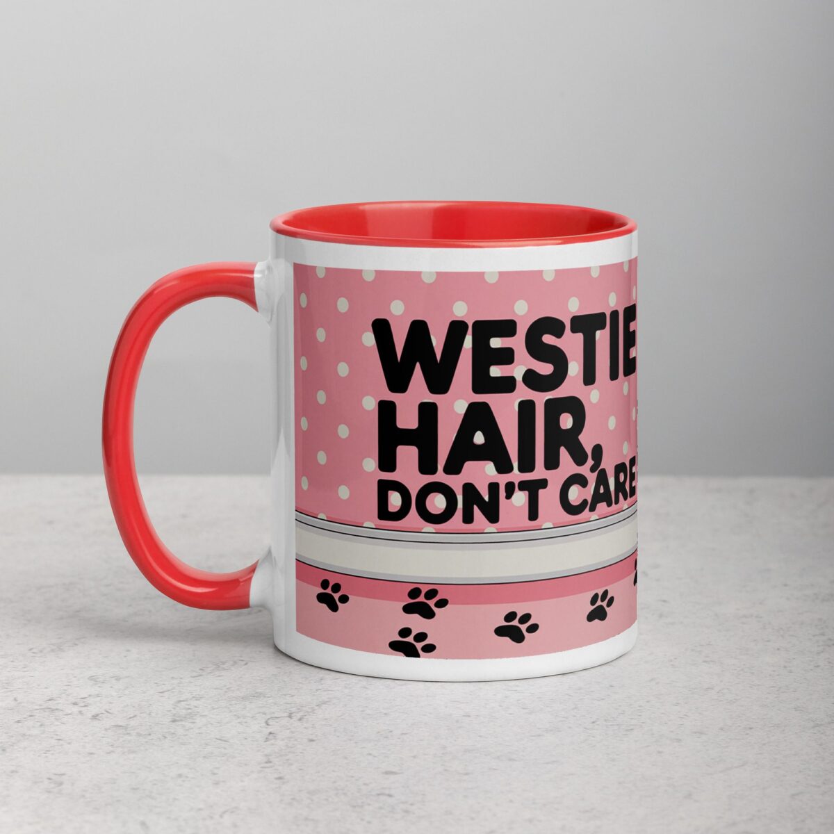 Westie Hair, Don’t Care Coffee Mug - Image 8
