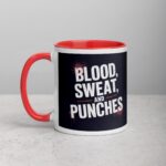 Blood, Sweat, and Punches Boxing Mug - Image 8