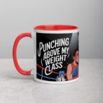 Punching Above My Weight Class Boxing Mug - Image 8