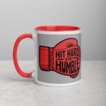 Hit Hard, Stay Humble Boxing Mug - Image 8