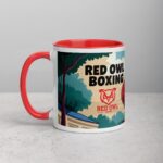 Red Owl Boxing Limited Edition Coffee Mug - Image 8