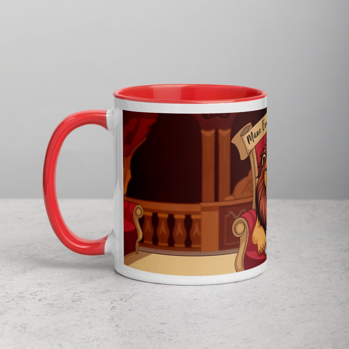 Mane Event: Coffee Time Lion Mug - Image 8