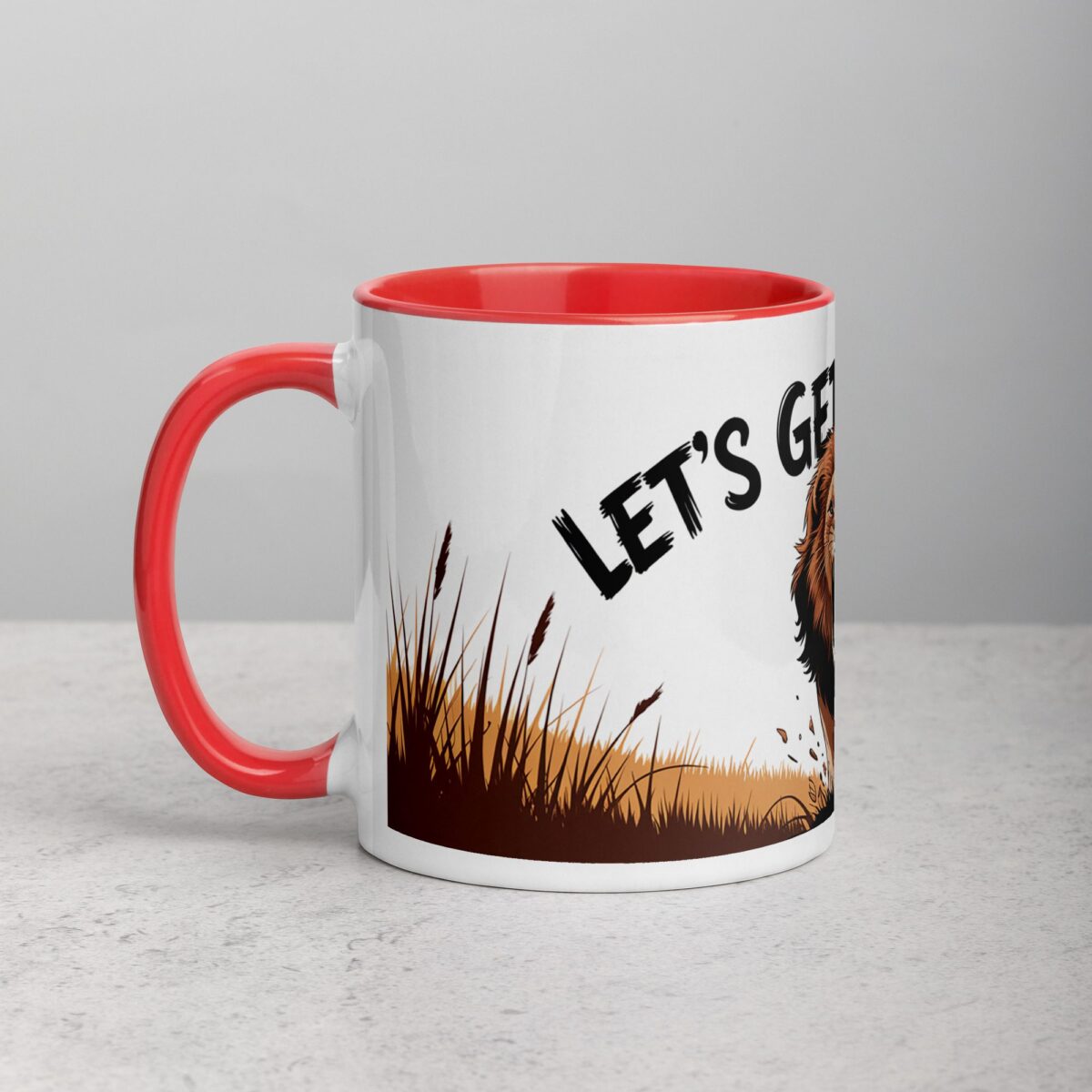 Let’s Get Roarin’! Lion Coffee Mug & Tea Cup - Image 8