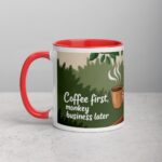 Coffee First, Monkey Business Later Mug - Image 8