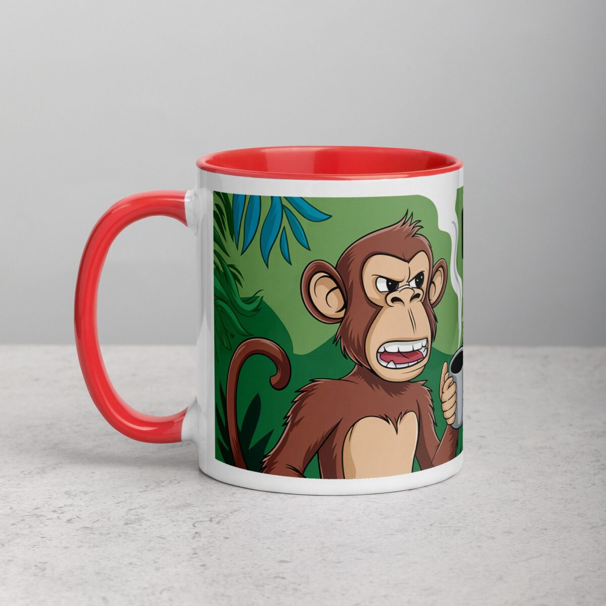 Don’t Make Me Go Ape Without Coffee Mug - Image 8