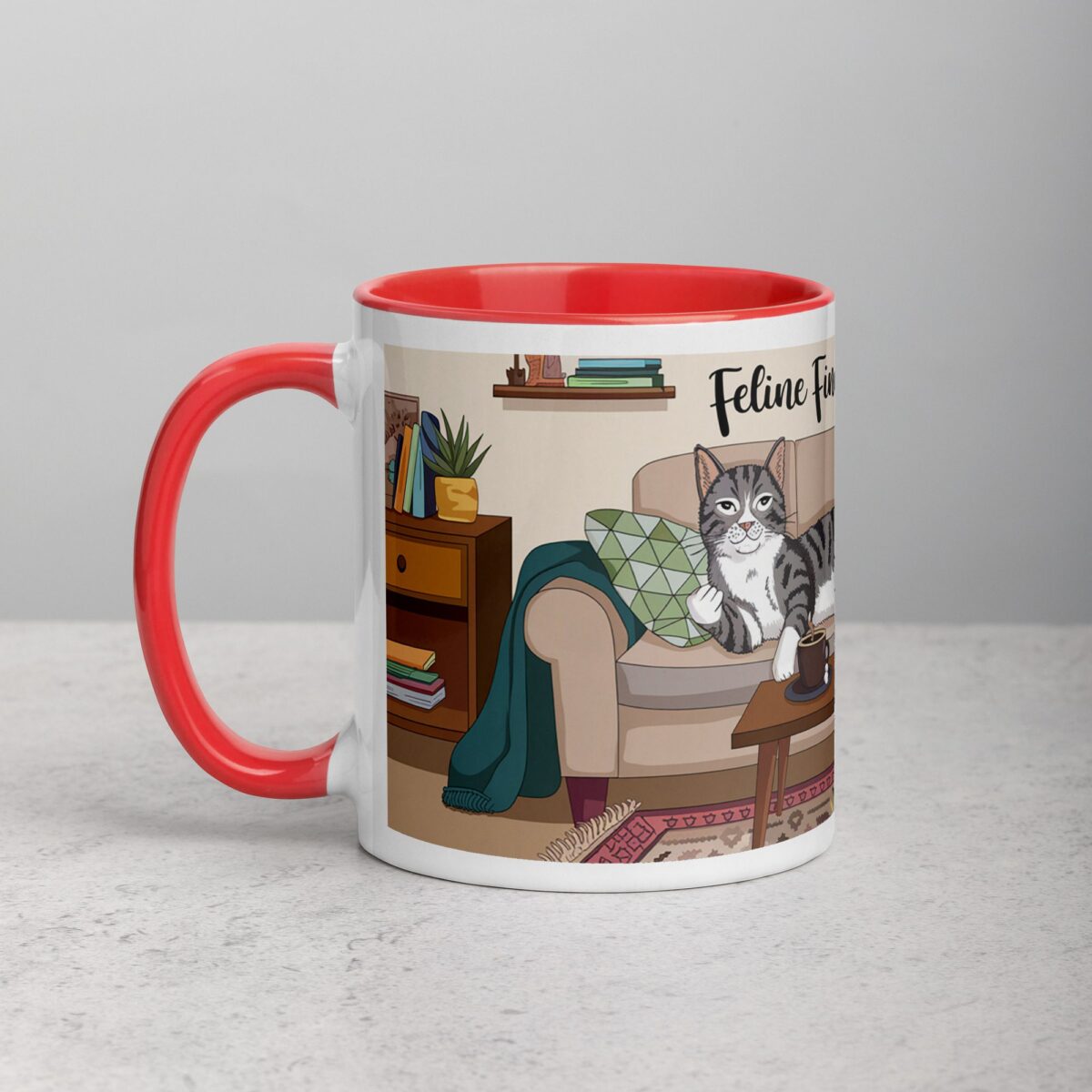 Feline Fine, One Sip at a Time Cat Mug - Image 8