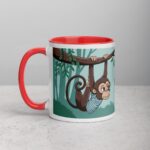 Hang in There, Coffee’s Coming! Monkey Mug - Image 8