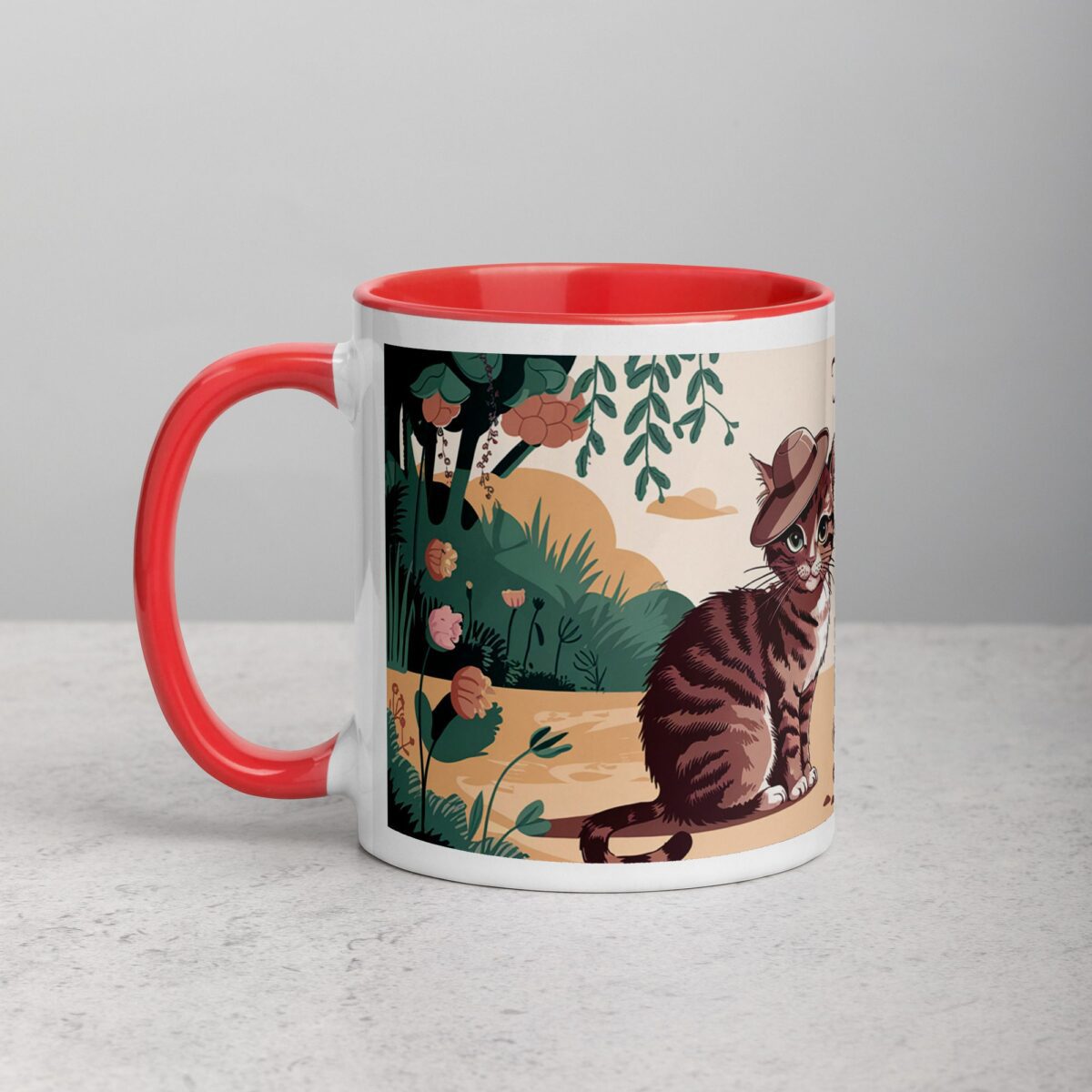 Time Spent with Cats and Coffee Is Never Wasted Mug - Image 8