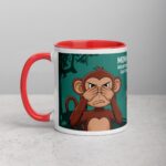 Monkey Mood: Decaffeinated = Grumpy, Caffeinated = Happy Mug - Image 8