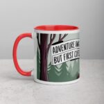 Adventure Awaits, But First Coffee Moose Mug - Image 8