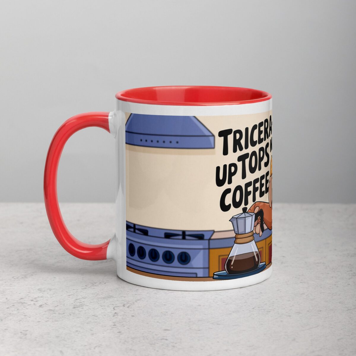 Tricera-Tops Up My Coffee Mug - Image 8