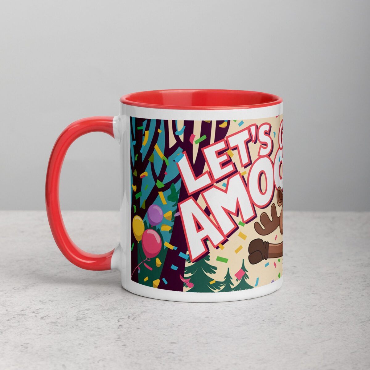 Let’s Get Amoosed! Coffee Mug - Image 8