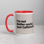 I’m Not Antler-Social, Just Caffeinating Moose Mug - Image 8