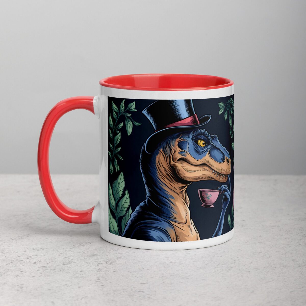 Make Tea, Not Extinction Dinosaur Cup - Image 8