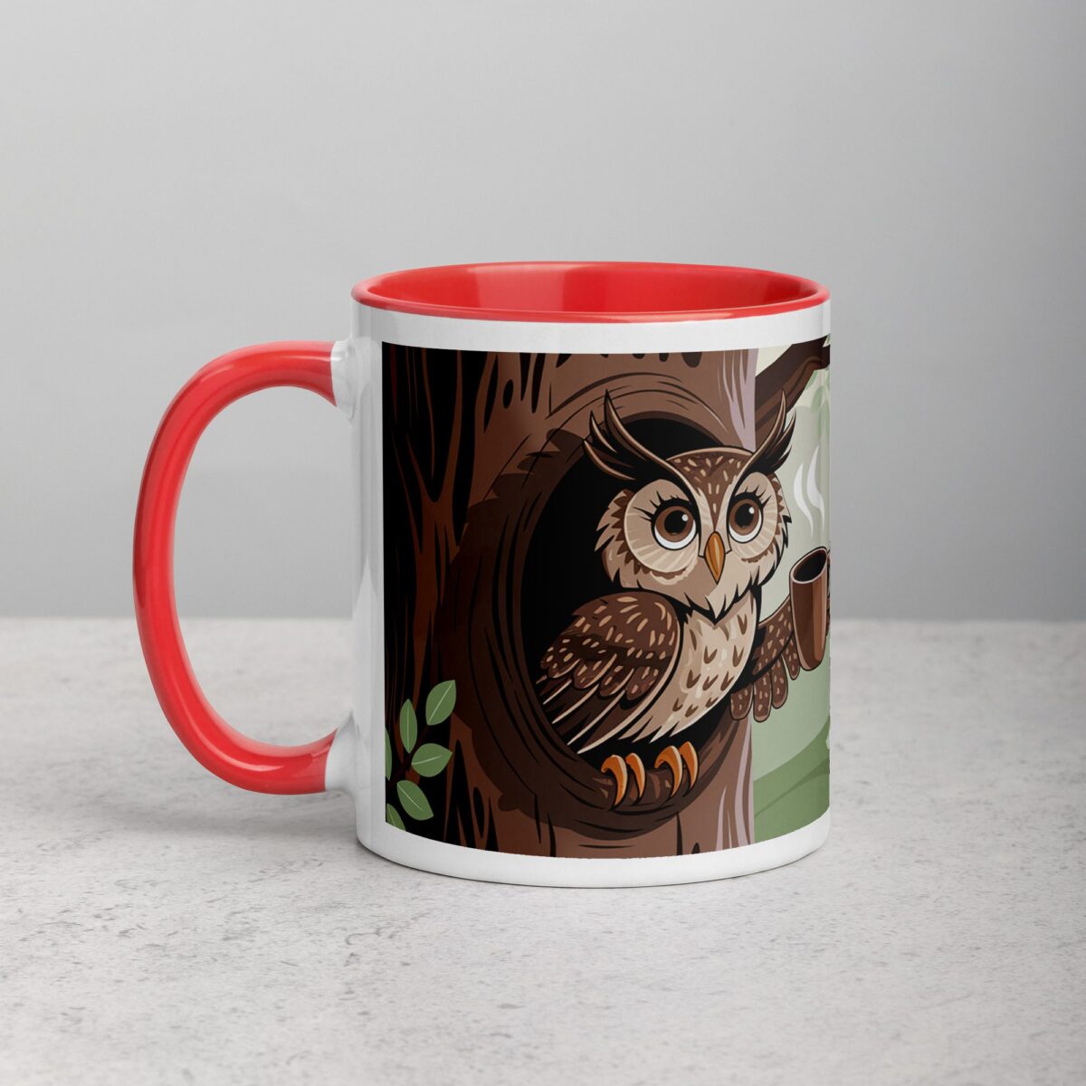 Hoot’s Ready for Coffee? Owl Mug - Image 8