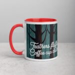 Feathers Fluffed, Coffee Cup Clutched Owl Mug - Image 8