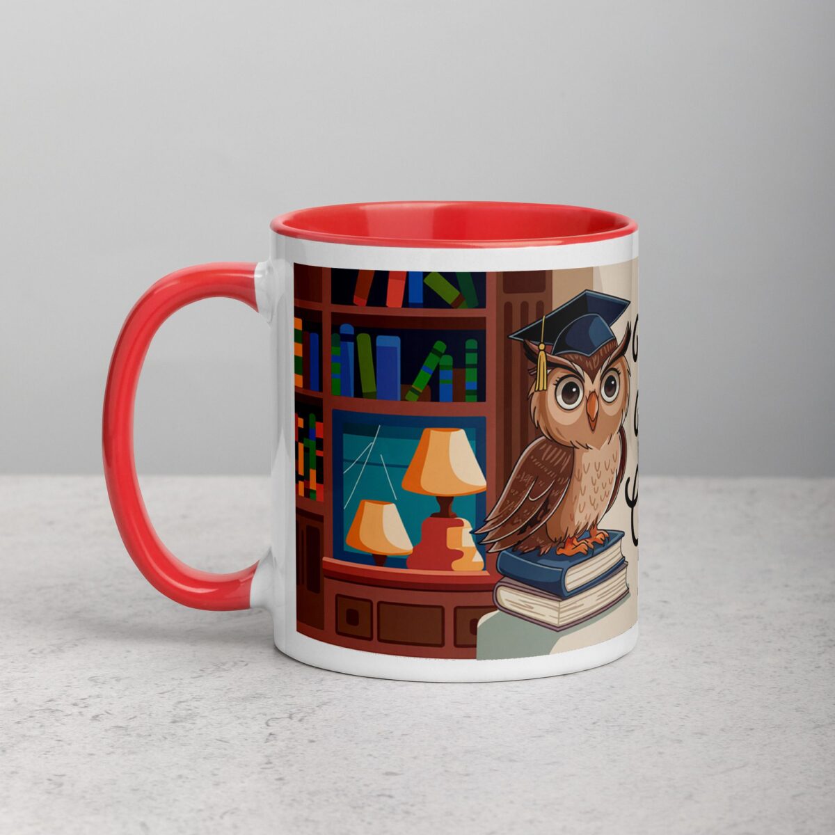 Wise, Warm, and Caffeinated Owl Coffee Mug - Image 8
