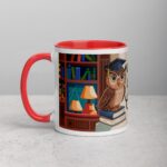 Wise, Warm, and Caffeinated Owl Coffee Mug - Image 8