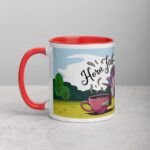 Horn First, Coffee Second Unicorn Mug - Image 8