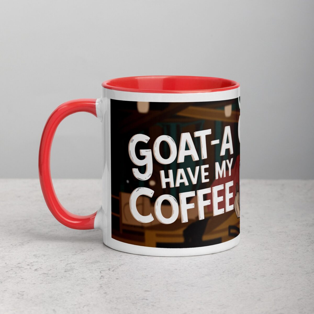 Goat-a Have My Coffee Mug - Image 8