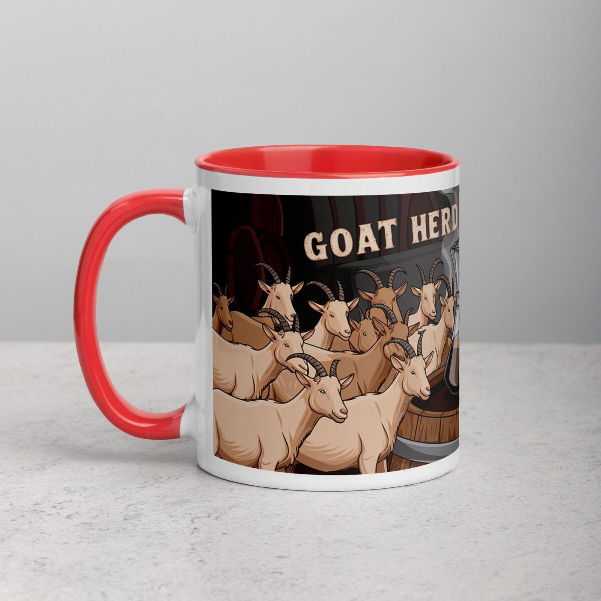 Goat Herd Loves Coffee Mug - Image 8