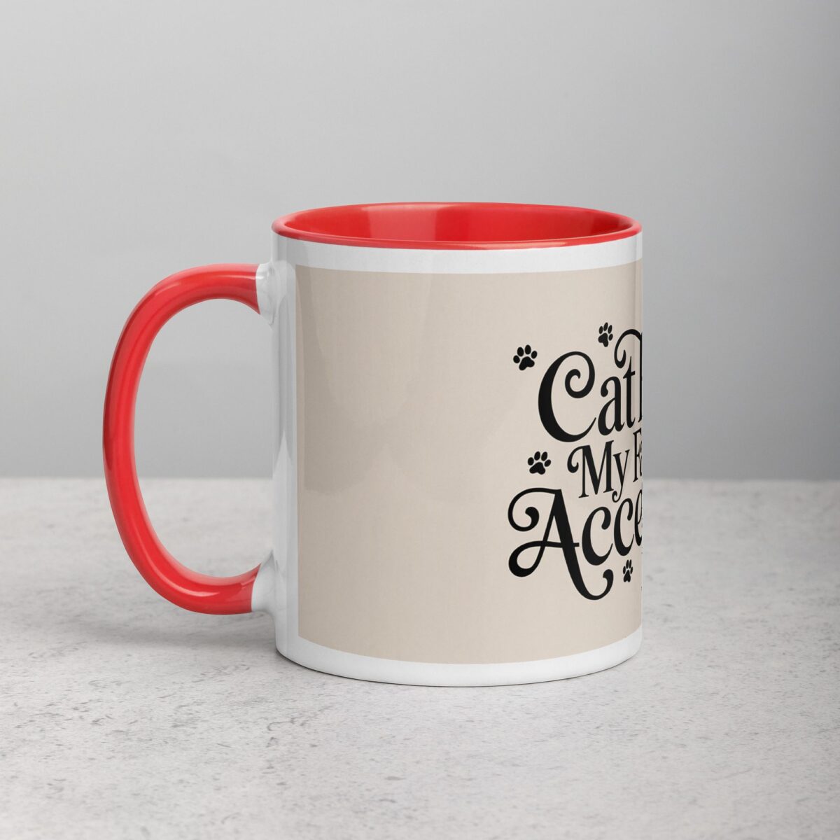 Cat Hair: My Favorite Accessory Mug - Image 8