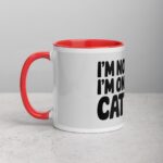 I’m Not Lazy, I’m on Cat Time Coffee Mug - Image 8